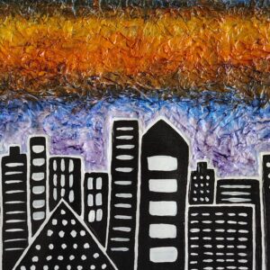 New Horizons- A Tribute to New Beginnings- Hand Painted Original