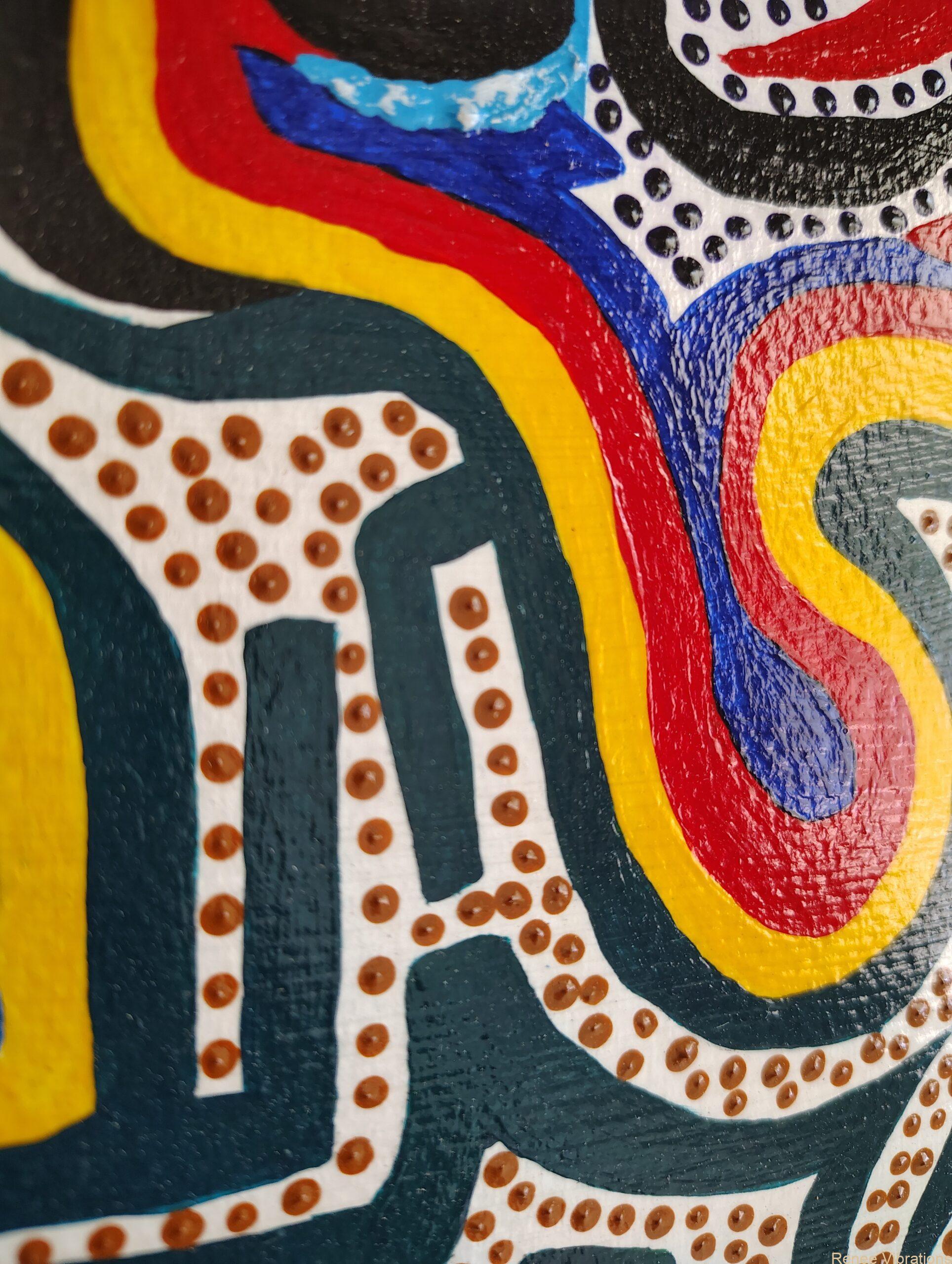 Abundance- A Portal to Limitless Prosperity- Hand Painted Original - Image 4