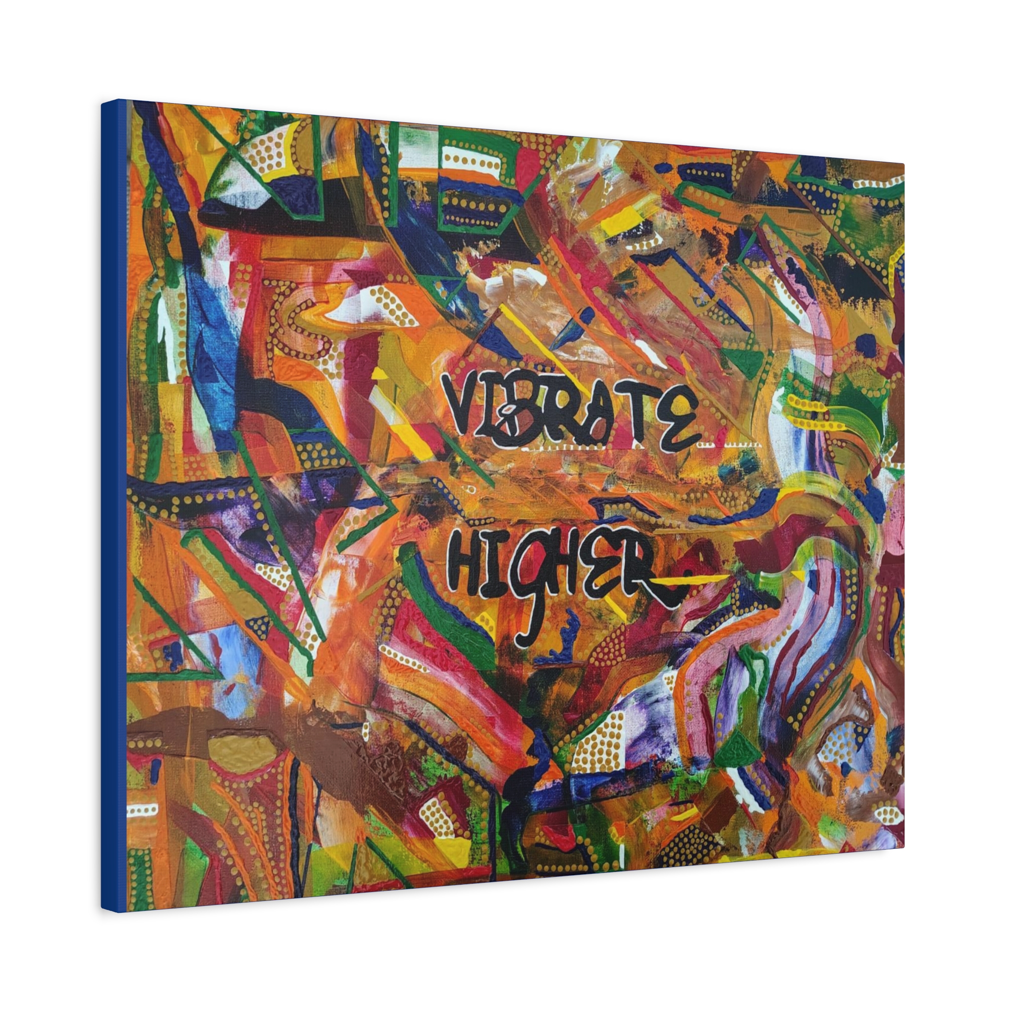Vibrate Higher - A Portal for Transformation and Elevated Consciousness- CANVAS REPRODUCTION - Image 5