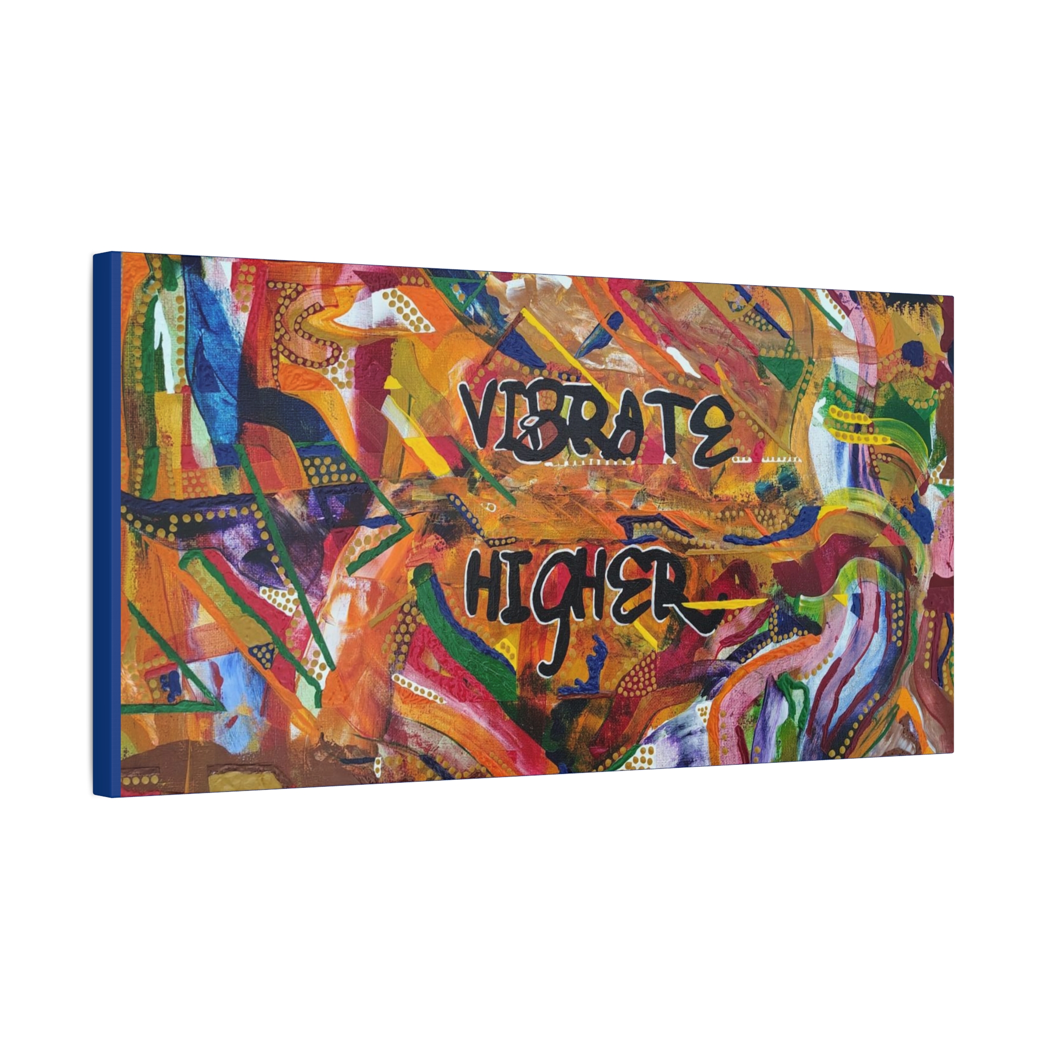 Vibrate Higher - A Portal for Transformation and Elevated Consciousness- CANVAS REPRODUCTION - Image 4
