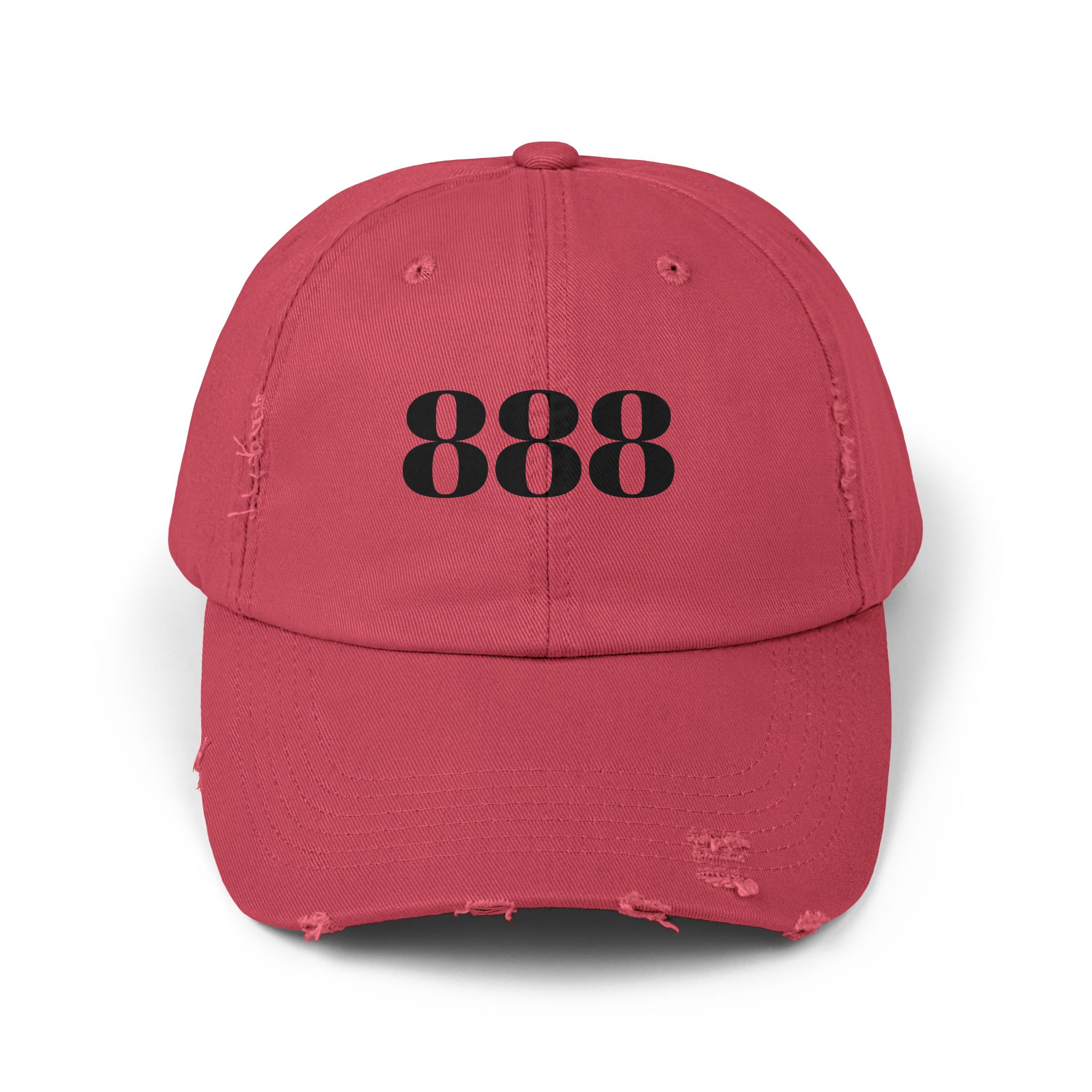 Unisex 888 Distressed Hat for Abundance, Infinite Prosperity Cap, Spiritual Gift, Law of Attraction Fashion, Wearable Manifestation Vibes - Image 9