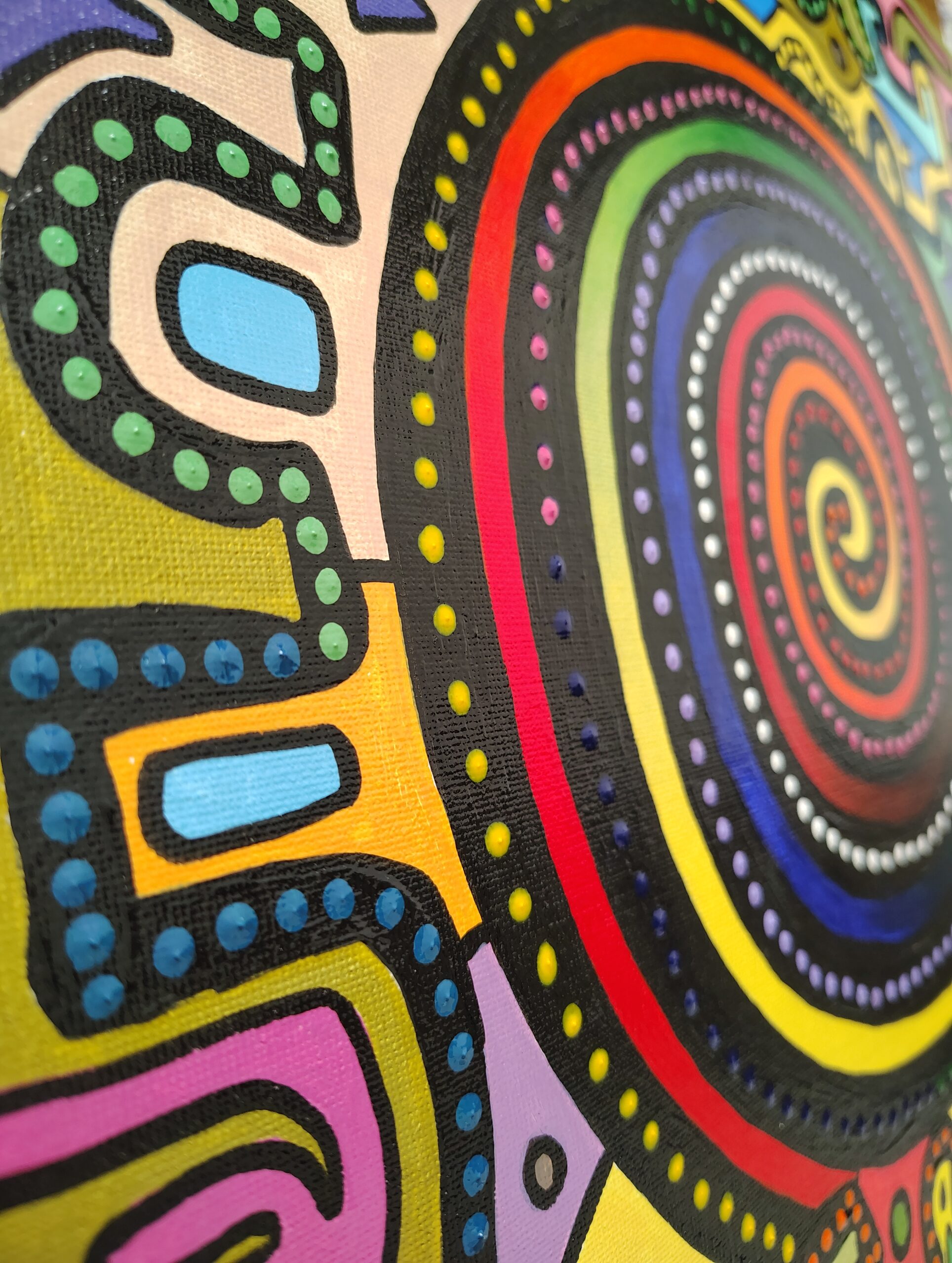 Pathway to the Center- Navigating Life to Find Your True Self- Painted Original - Image 6