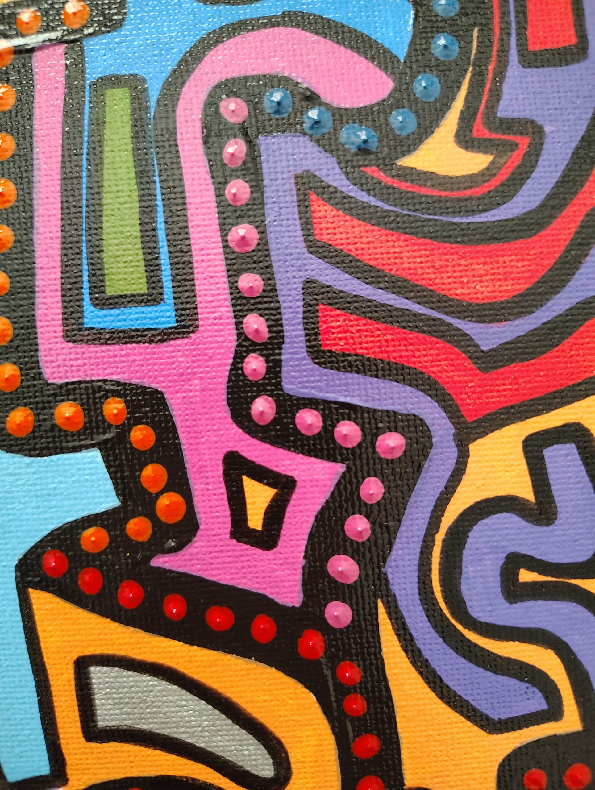 Pathway to the Center- Navigating Life to Find Your True Self- Painted Original - Image 4