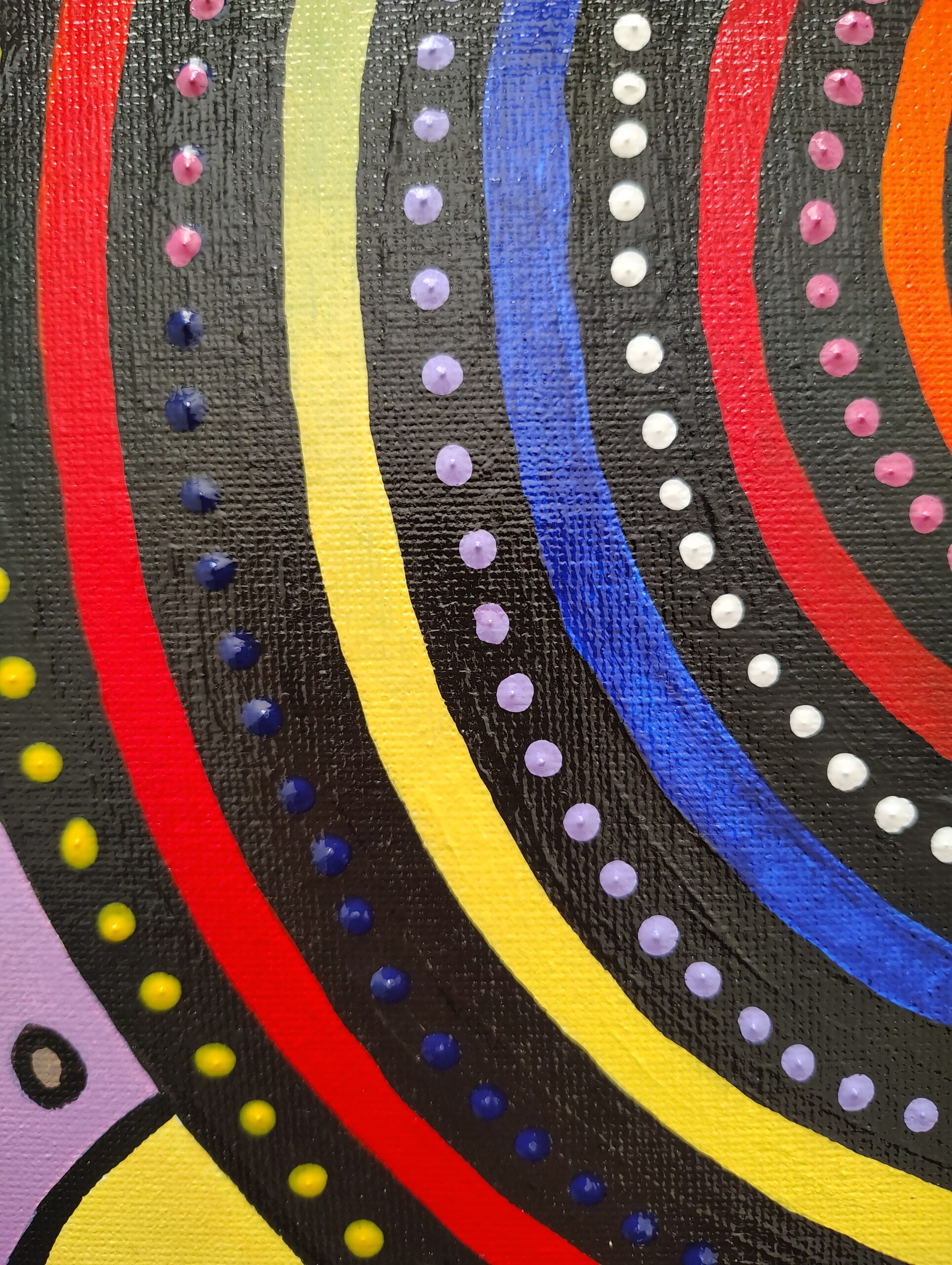 Pathway to the Center- Navigating Life to Find Your True Self- Painted Original - Image 3