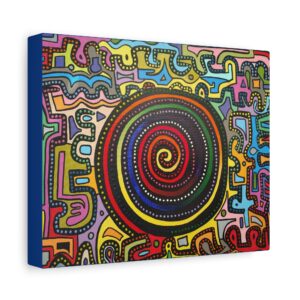 Pathway to the Center- Navigating Life to Find Your True Self- CANVAS REPRODUCTION